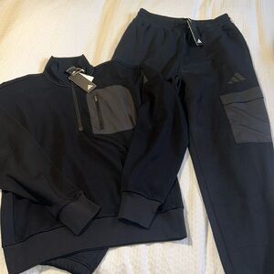 Adidas men's track suit set